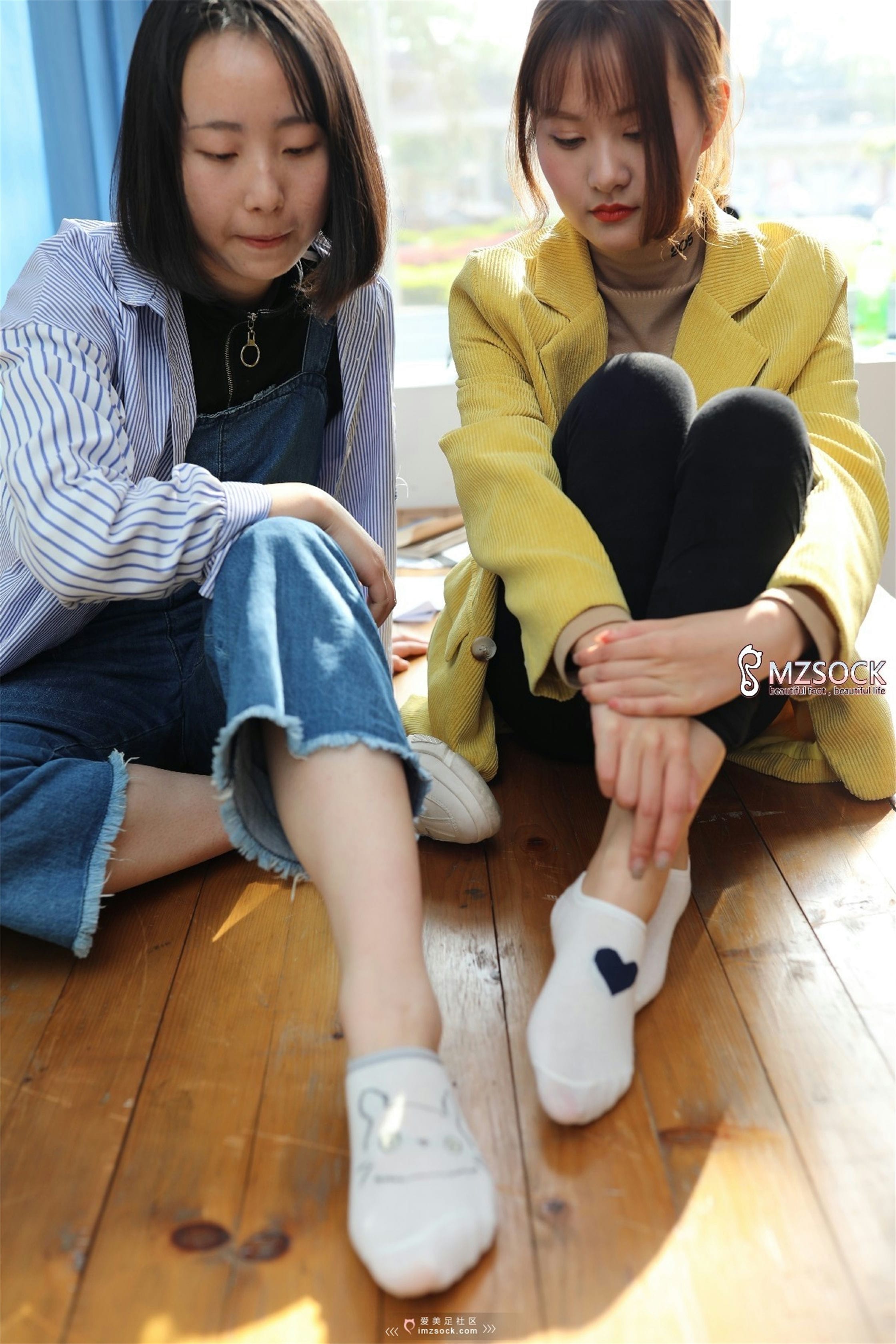 [MZSOCK]爱美足 NO.003 肖弧&佳妹[132P／311MB]